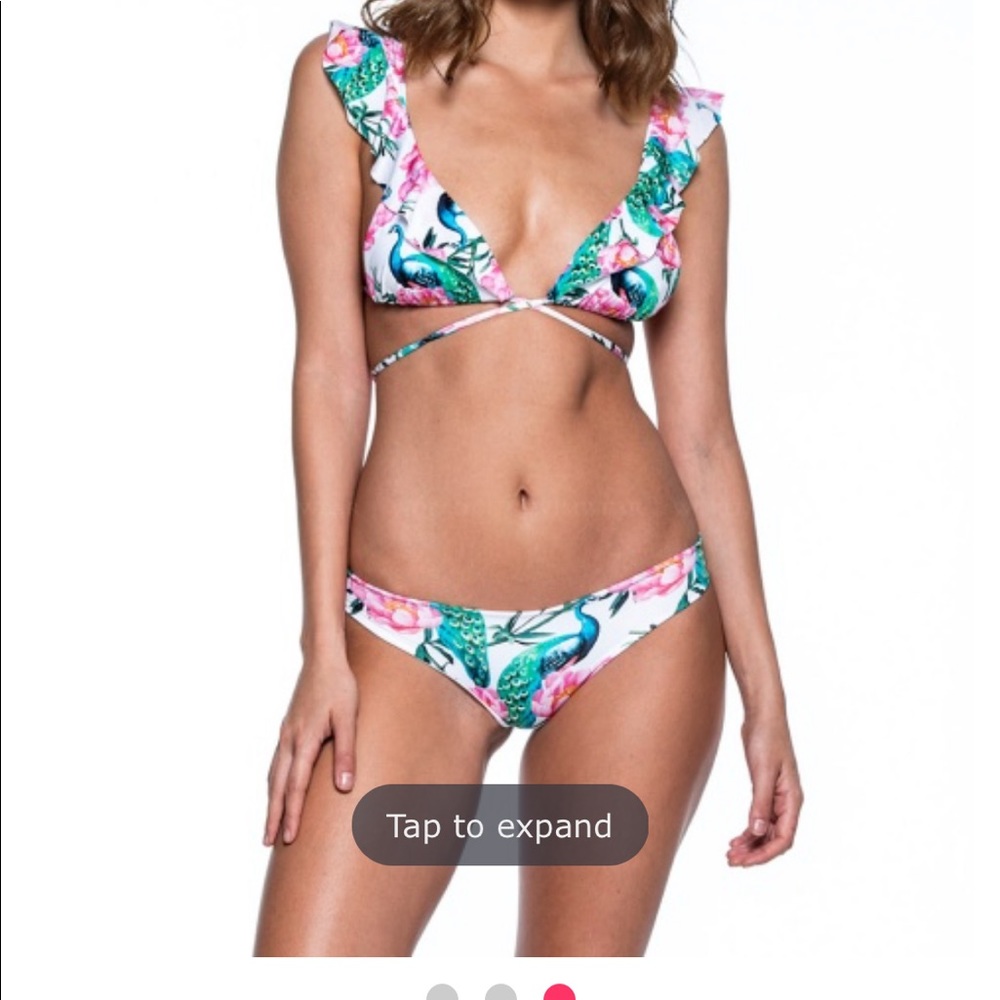 Malai seagoing peacock bikini